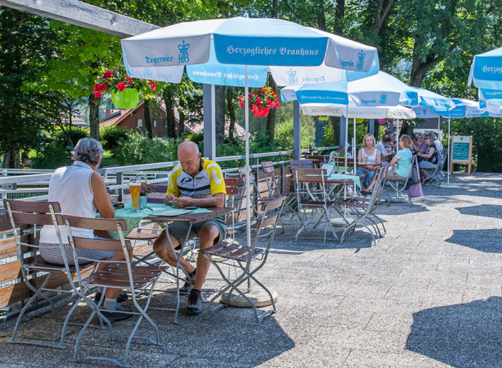 Auf der Terrasse